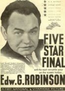 Пять последних звезд (1931) Five Star Final
