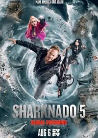 Акулий торнадо 5: Глобальное роение (2017) Sharknado 5: Global Swarming